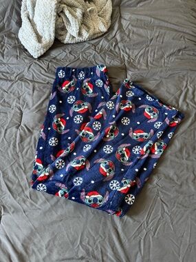 Christmas Stitch Fuzzy Pants